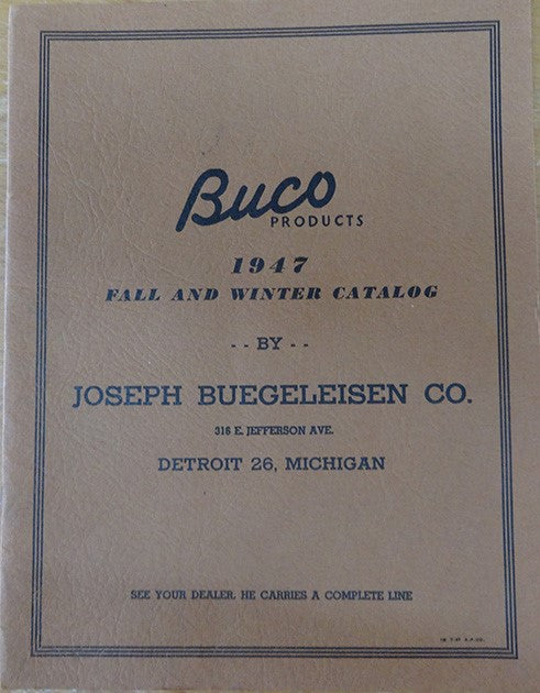 Catalogue BUCO 1947
