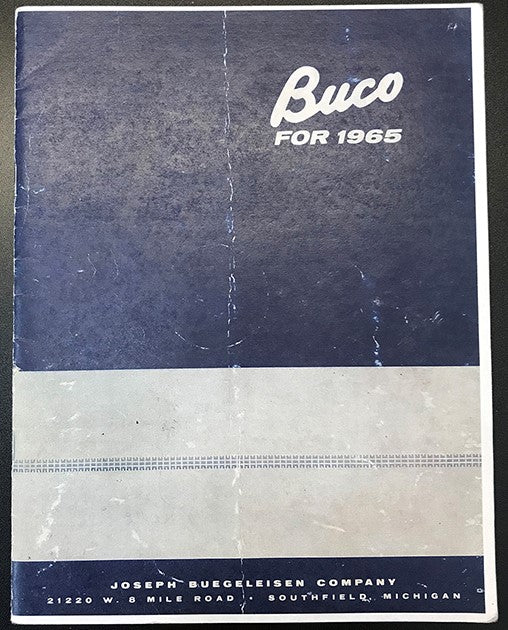 Catalogue Buco 1965