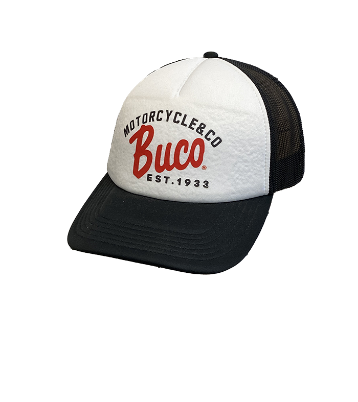 Casquette trucker print motorcycle cote
