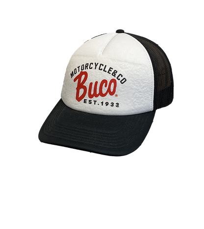 Casquette trucker print motorcycle cote