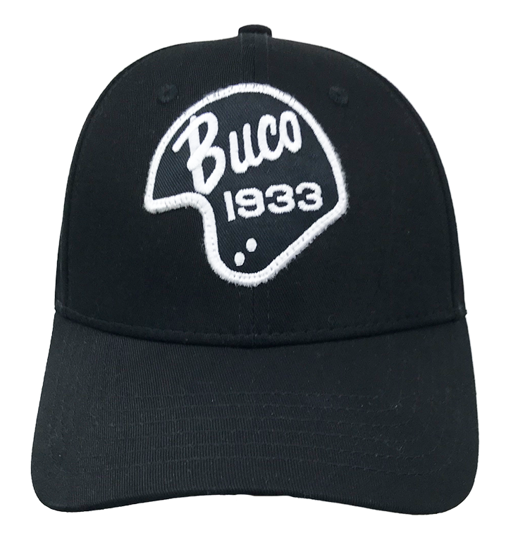 Casquette baseball helmet BUCO Noir/Blanc