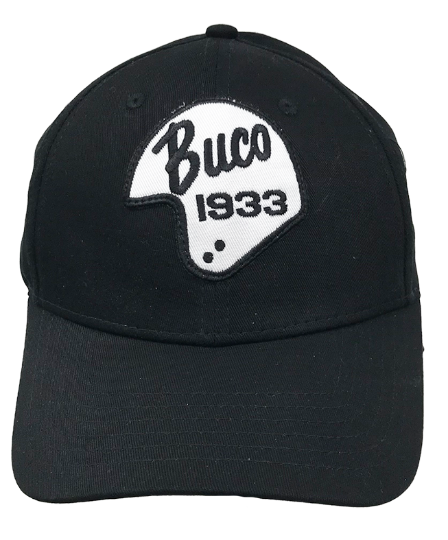Casquette baseball helmet BUCO Blanc/Noir