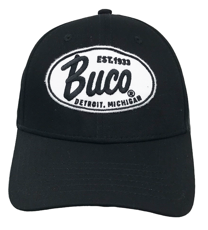 Casquette baseball logo BUCO Blanc/Noir