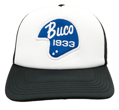 Casquette trucker helmet Bleu/Blanc