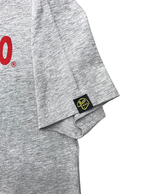 Tee shirt T105 grey detail 2